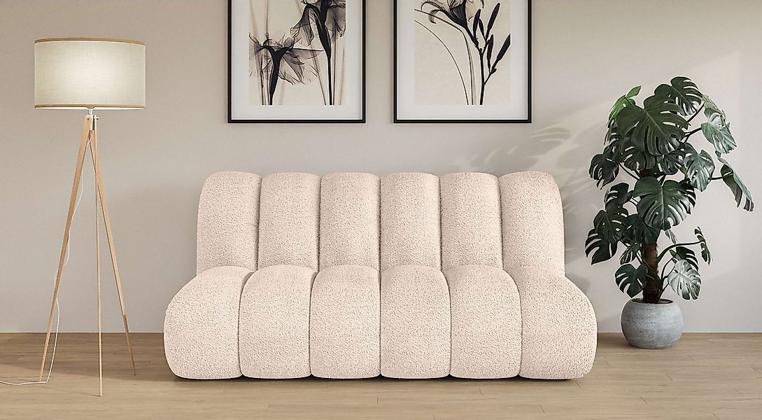LeGer Home by Lena Gercke 2,5-Sitzer "Priya Designersofa, moderne Steppung, günstig online kaufen