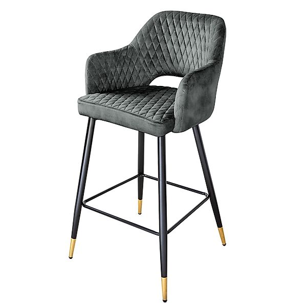 riess-ambiente Barhocker PARIS grün / schwarz-gold günstig online kaufen