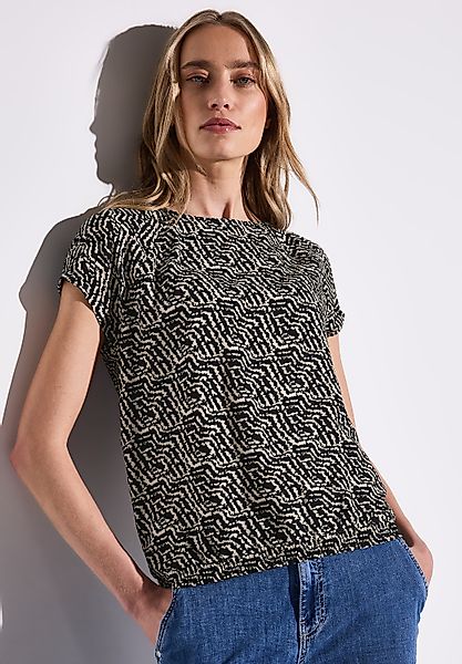 STREET ONE Print-Shirt mit floralem Muster günstig online kaufen