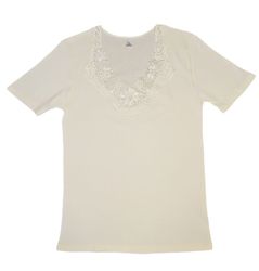 Toker Collection® Unterziehshirt Damenhemd Spencer Halbarm günstig online kaufen
