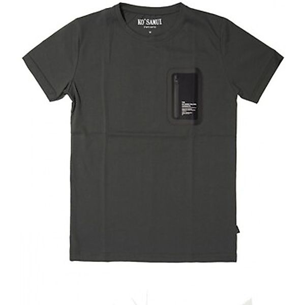 Ko Samui Tailors  T-Shirts & Poloshirts Grnes T-Shirt mit regulrer Passform günstig online kaufen