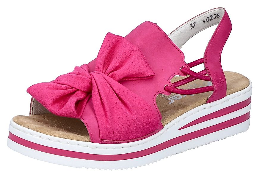 Rieker Keilsandalette, Sandale, Sommerschuh, Strandschuh mit günstig online kaufen