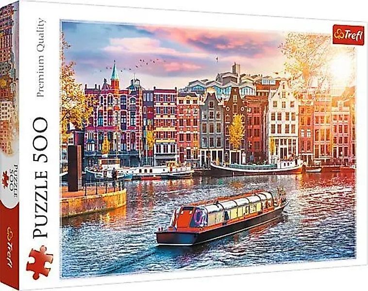 Trefl Puzzle Puzzle 500 Amsterdam,. Niederlande, günstig online kaufen
