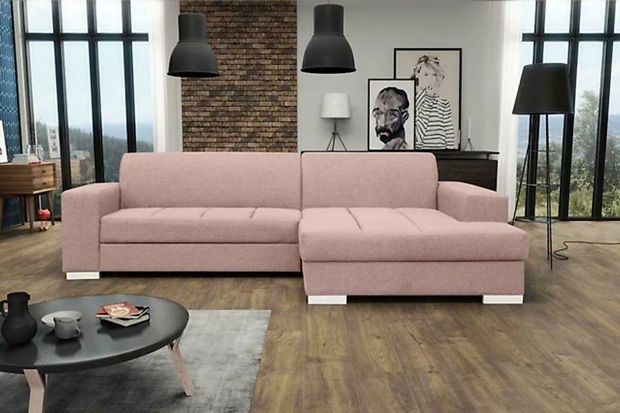JVmoebel Ecksofa Ecksofa Sofa Couch Schlaf Polster Eck Garnitur Wohnlandsch günstig online kaufen