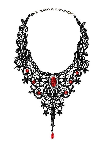 Boland Kostüm Vampirdame Collier - für Halloween Kostüm Damen, Wunderschöne günstig online kaufen
