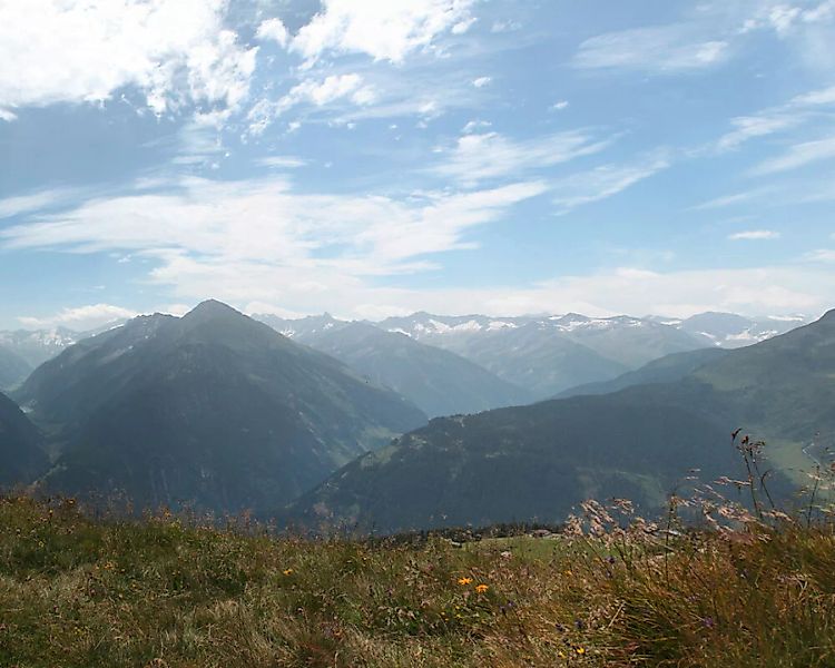 Fototapete "Alpenblick" 4,00x2,50 m / Glattvlies Brillant günstig online kaufen