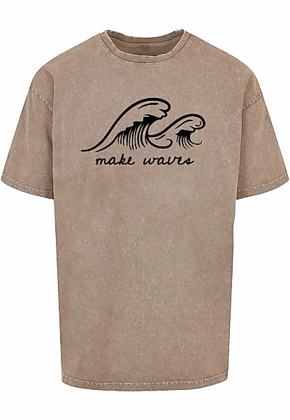 Merchcode T-Shirt "Merchcode Herren Summer - Make waves Acid Washed Oversiz günstig online kaufen