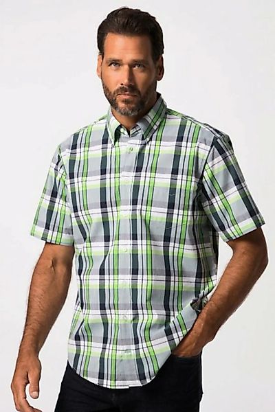 JP1880 Kurzarmhemd Karohemd Halbarm Buttondown-Kragen Modern Fit günstig online kaufen