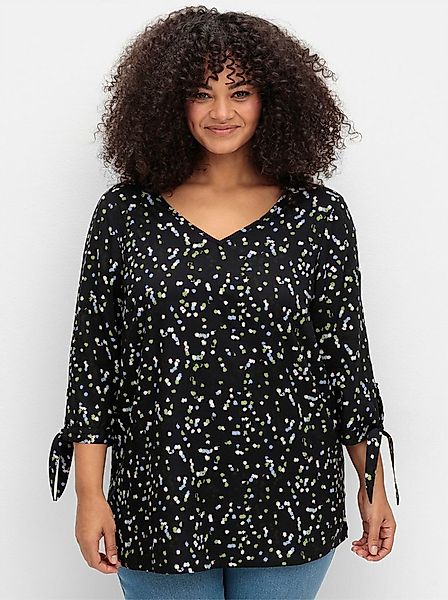 Sheego Klassische Bluse Tunika 3/4-Arm günstig online kaufen