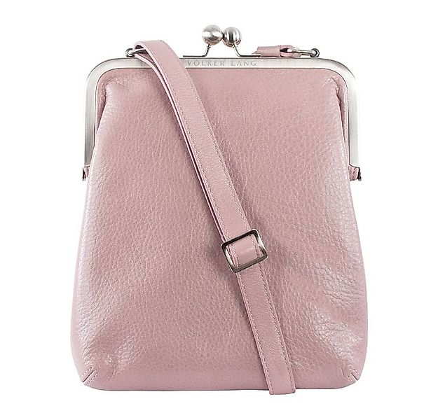 VOLKER LANG Schultertasche LOLA  Elegante Damen Bügeltasche aus italienisch günstig online kaufen