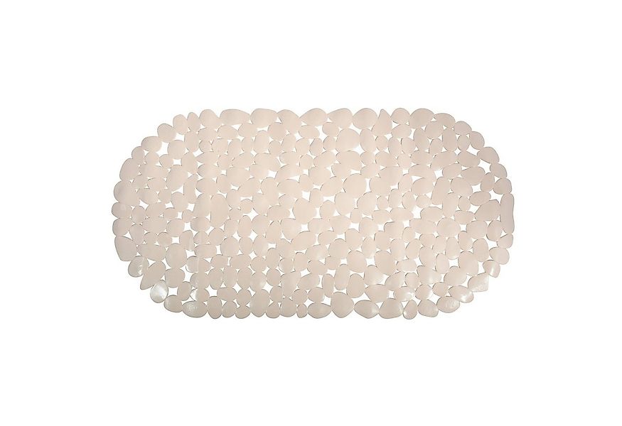 MSV Duschmatte KIESELSTEIN, mit Saugnäpfen, rutschfest, pflegeleicht, PVC, günstig online kaufen