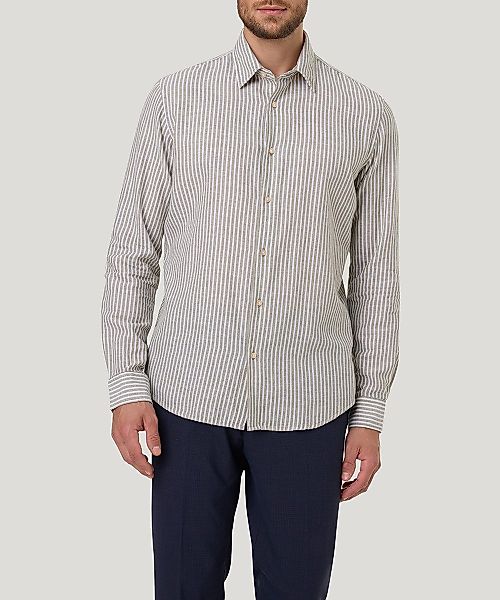 Pierre Cardin Langarmhemd "Kent,MF,TW106" mit Streifen Muster günstig online kaufen
