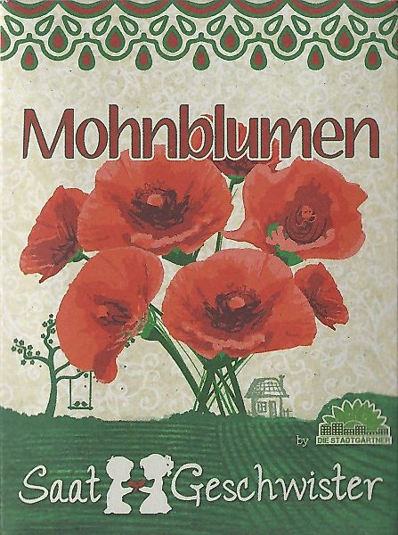 Blumensamen Saatgut Mohnblumen (Papaver Rhoeas). günstig online kaufen