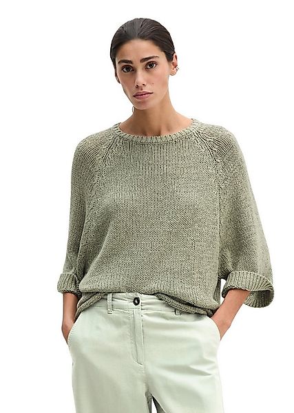 Marc O'Polo Rundhalspullover aus Bändchengarn günstig online kaufen