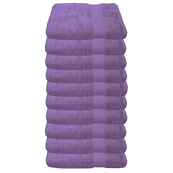 Julie Julsen Gästehandtücher 10-Gästehandtücher-Lavendel-Gästetuch 30 x günstig online kaufen