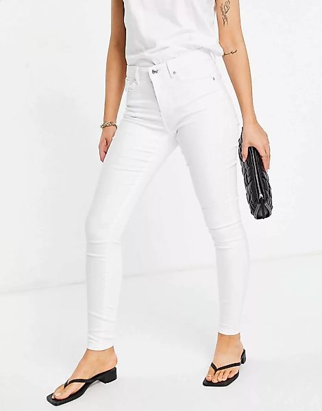 VERO MODA Vmtanya Mid Rise Slim Fit Jeans Damen White günstig online kaufen