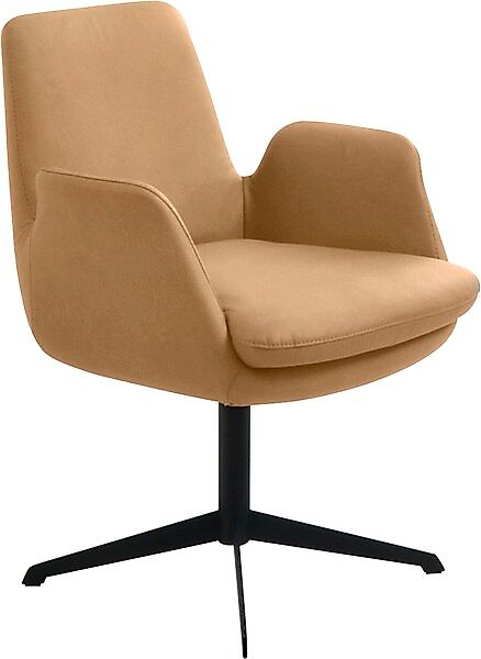 K+W Komfort & Wohnen Drehstuhl »Cube« () Rückholfunktion, Untergestell schw günstig online kaufen