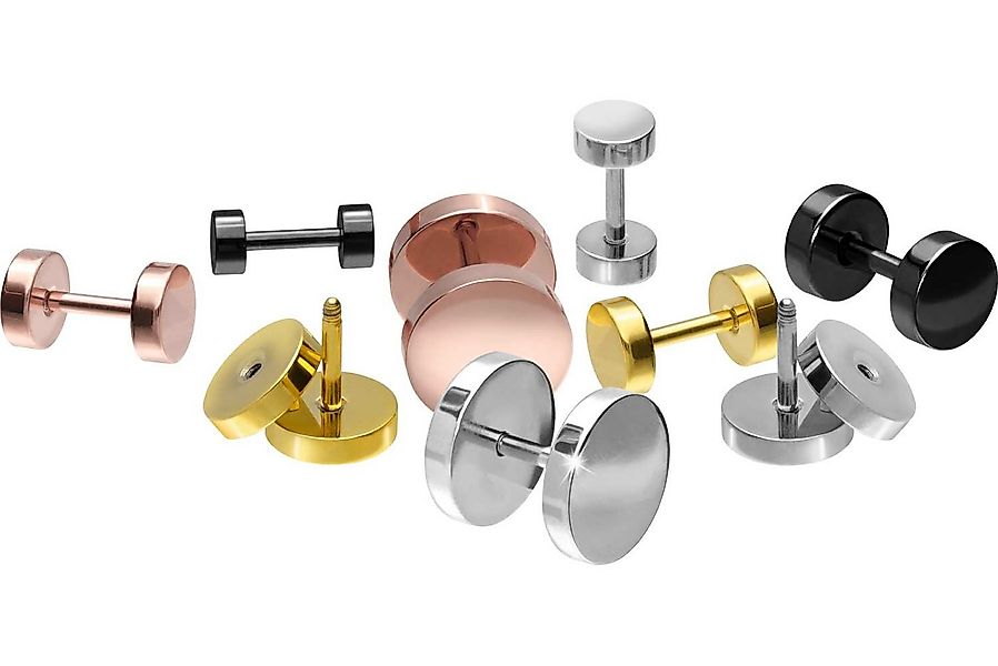 PIERCINGLINE Fake-Ear-Plug Titan Fake Plug (Fake Plugs, 1-tlg) günstig online kaufen