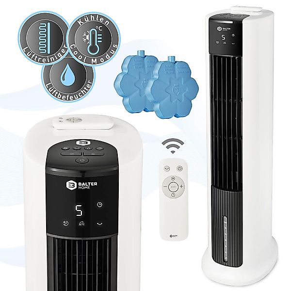 Balter Turmventilator VT-05, ‎Mobil, 4in1 Ventilator günstig online kaufen