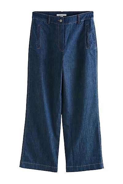 LAURA ASHLEY Weite Jeans Laura Ashley Jeans mit weitem Bein (1-tlg) günstig online kaufen