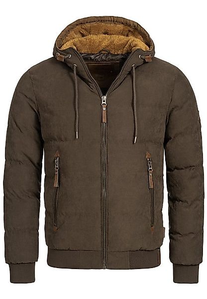 Indicode Winterjacke Herren Adeline Jacke Winter Herrenjacke mit Teddyfutte günstig online kaufen