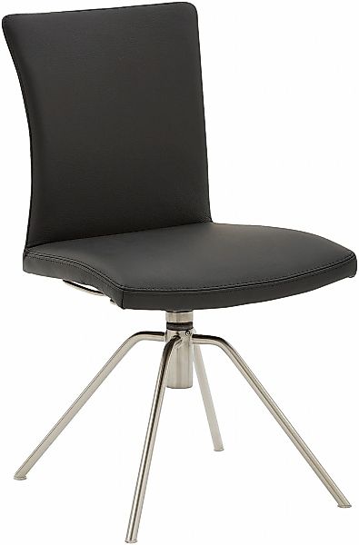 Musterring Polsterstuhl "Helmond 6700", (Packung), 1 St., Echtleder, Drehge günstig online kaufen