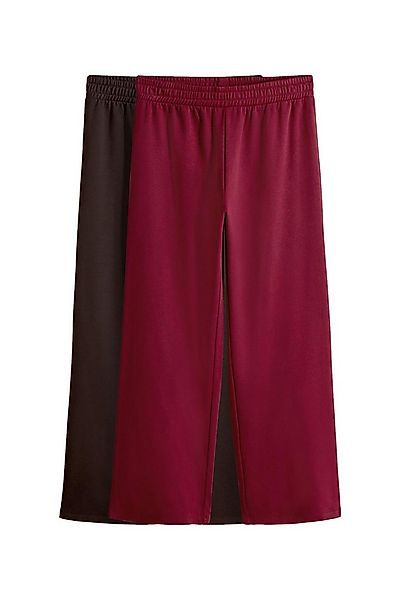 The Set Jogginghose The Set Jogginghosen mit weitem Bein, 2er-Pack (2-tlg) günstig online kaufen