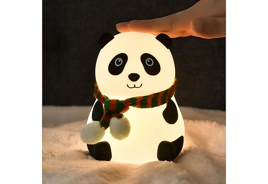 Qualra LED Nachtlicht Silikon LED Nachtlicht Pandabär Design Kinder Nachtti günstig online kaufen