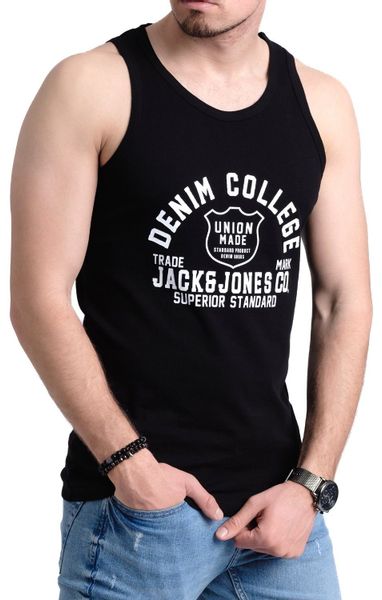 Jack & Jones Tanktop Bedrucktes Shirt günstig online kaufen