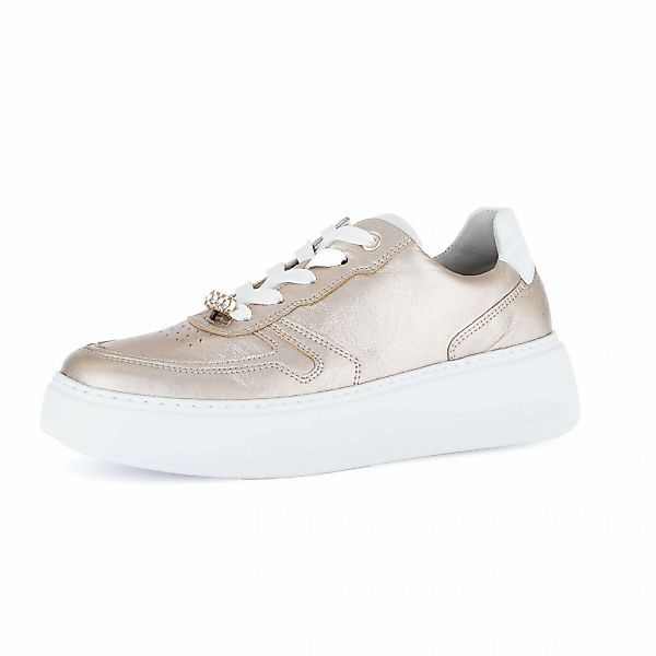 Gabor Sneaker "Sneaker low Materialmix Leder" günstig online kaufen