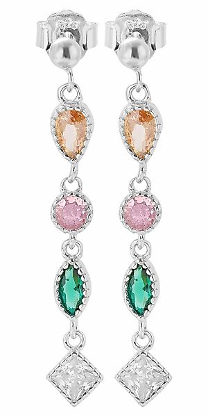 Adelia´s Paar Ohrhänger "Damen Ohrringe – Ohrstecker aus 925 Silber mit Zir günstig online kaufen