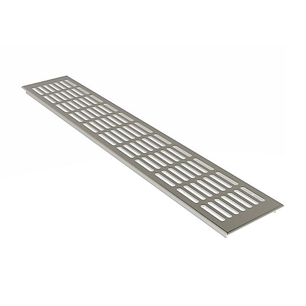 MS Beschläge Lüftungsgitter Aluminium robust eloxiert 100 x 400 mm günstig online kaufen