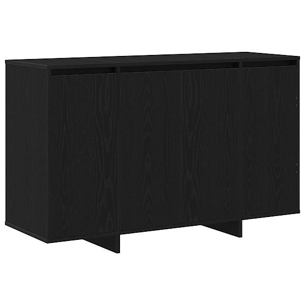 vidaXL Sideboard Schwarzes Eichen-Sideboard Schwarze Eiche günstig online kaufen
