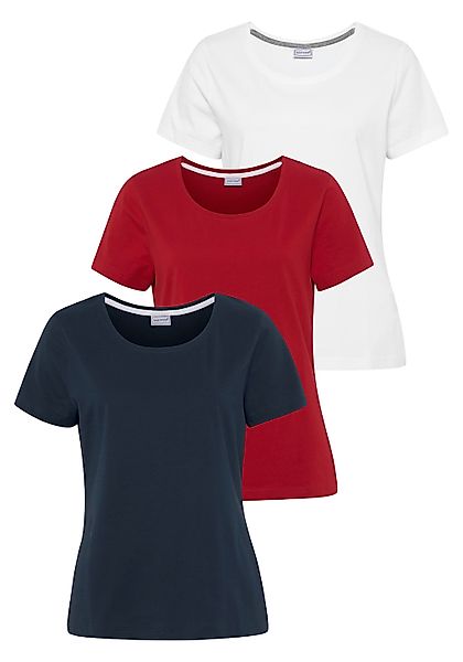 Eastwind T-Shirt (Packung, 3-tlg., 3er-Pack) Kurzarm, günstig online kaufen