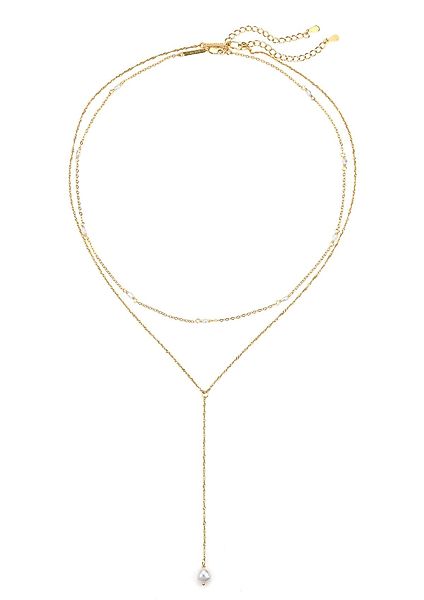 Hey Happiness Perlenketten-Set Damen Silber 925 günstig online kaufen