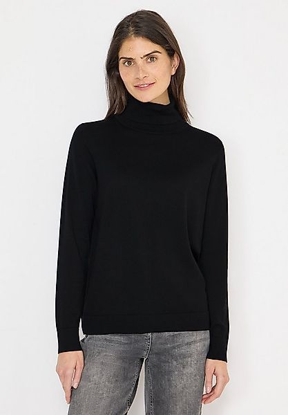 CECIL Rollkragenpullover in Unifarbe günstig online kaufen