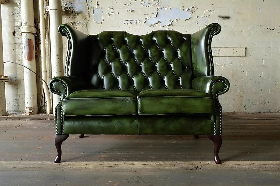 Xlmoebel Sofa 2-Sitzer Luxus-Sofa Chesterfield Polstermöbel Design Ohrenses günstig online kaufen