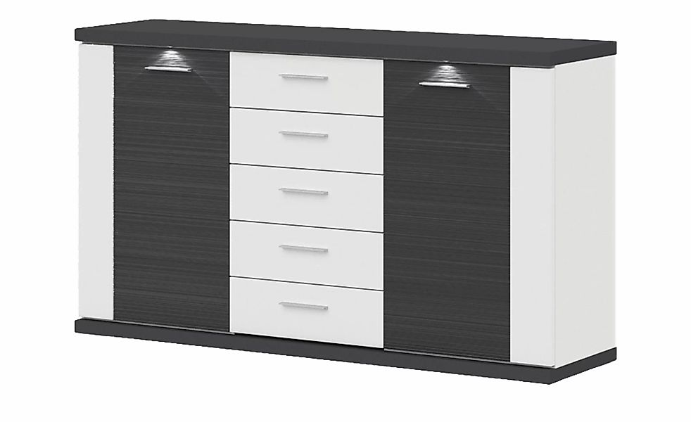 uno Sideboard  Titan ¦ grau ¦ Maße (cm): B: 156 H: 91 T: 42.0 Kommoden & Si günstig online kaufen