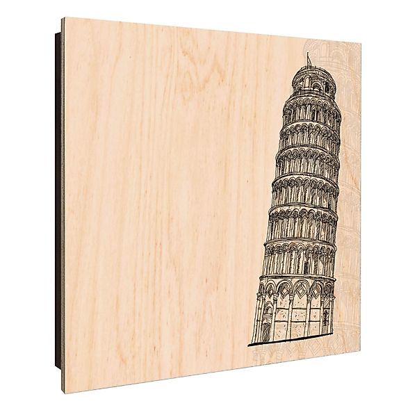 Banjado Schlüsselkasten Holz 30x30cm Schwarz Scharnier Rechts 50 Haken Desi günstig online kaufen