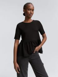 TOM TAILOR Denim T-Shirt T-Shirt Jacquard günstig online kaufen