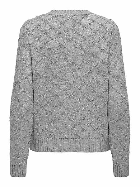 ONLY Rundhalspullover ONLALBA L/S GLITTER O-NECK günstig online kaufen