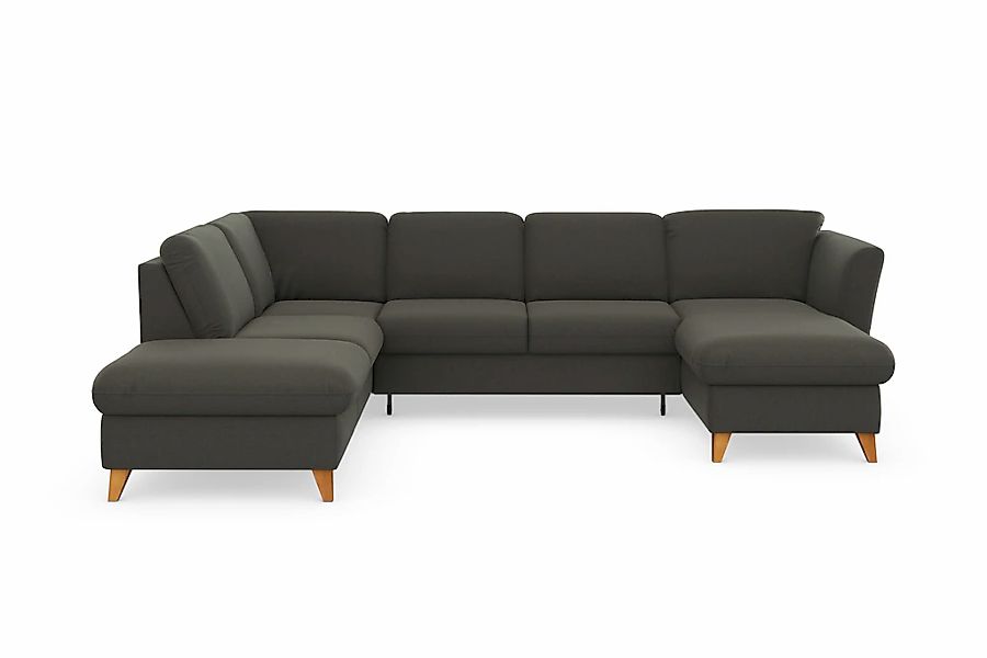 Home affaire Wohnlandschaft "Trelleborg U-Form" Federkern-Polsterung, wahlw günstig online kaufen