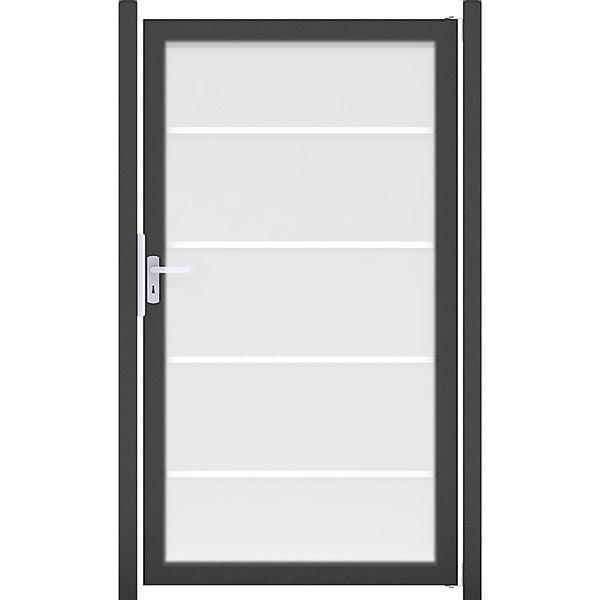 GroJaAmbiente Tor Blockstreifen DIN:,inks Rahmen DB703 günstig online kaufen