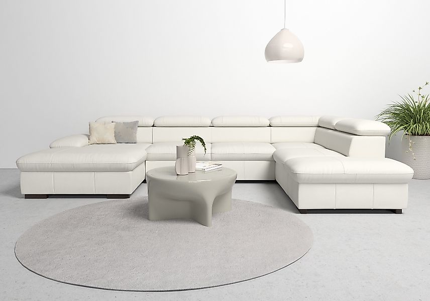 Home affaire Wohnlandschaft Alberto U-Form, mit günstig online kaufen