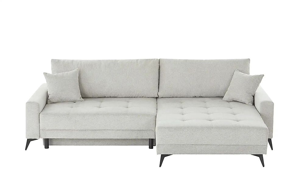 Ecksofa  Mango ¦ grau ¦ Maße (cm): B: 264 H: 89 T: 181 Polstermöbel > Sofas günstig online kaufen