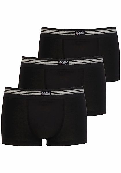 Jockey Trunk "Cotton Stretch" 3er Pack, mittlere Bundhöhe günstig online kaufen