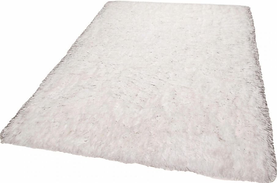 TOM TAILOR HOME Hochflor-Teppich "Flocatic" rechteckig 60 mm Höhe super wei günstig online kaufen