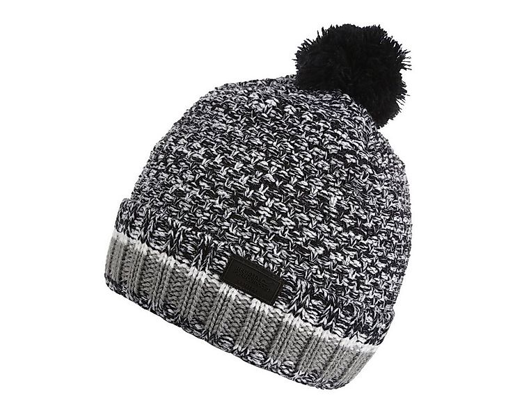 Regatta Strickmütze Davion V mit Bommel schwarz Herren günstig online kaufen