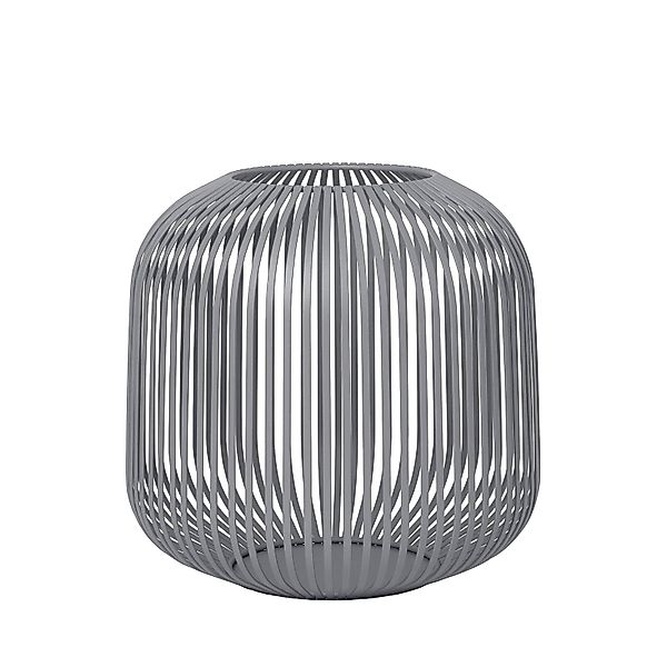 LITO - Laterne und Windlicht M | Ø 27 cm, H 27,5 cm Steel Gray günstig online kaufen