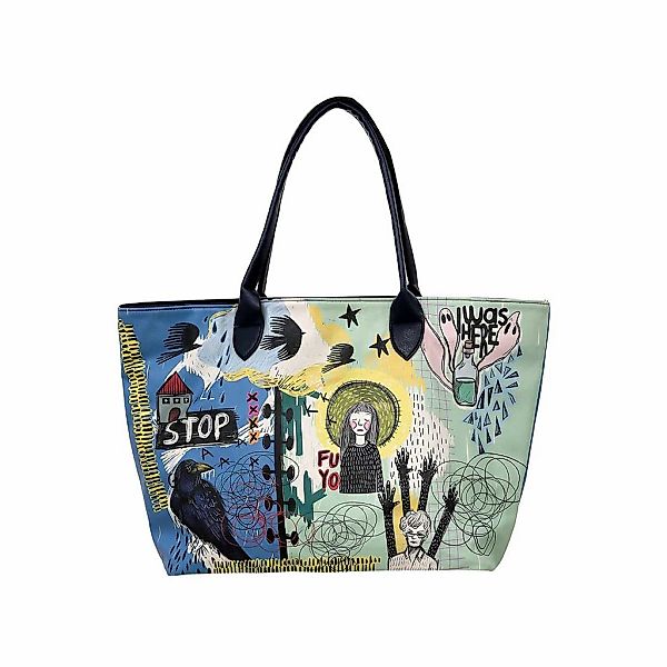 DOGO Weekender "Weekender Schultertaschen I Was Here Damen Schultertasche" günstig online kaufen